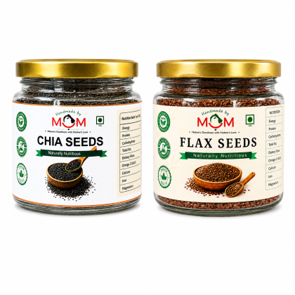 Chia Seeds & Flax Seeds Combo